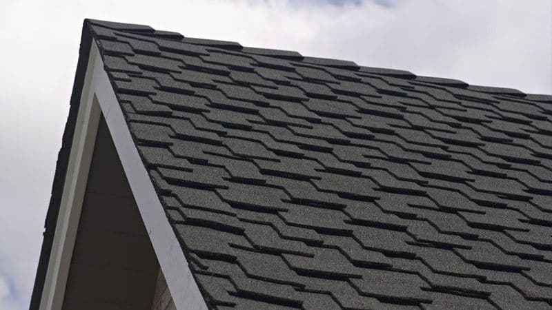 A close-up shot of the Certainteed Presidential Shingle System.